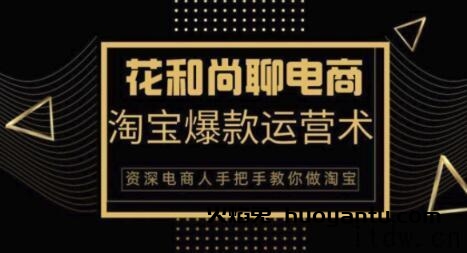 花和尚天猫淘宝爆款运营实操技术系列课