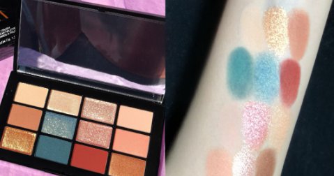 Nars2022限定眼影盘cool crush和afterglow试色对比 你更中意哪款？