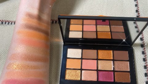 Nars2022限定眼影盘cool crush和afterglow试色对比 你更中意哪款？