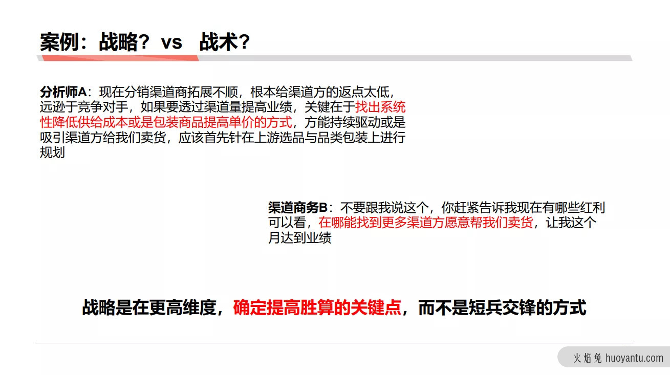 如何成为做战略分析师：商业分析方法论连载三