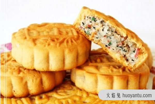 中秋节月饼都有什么馅：蛋黄月饼味道好(五仁月饼最经典)