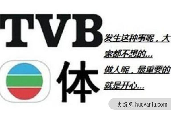 TVB体是什么意思( 套用TVB电视剧中的经典台词)