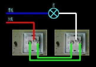 双控开关怎样接线