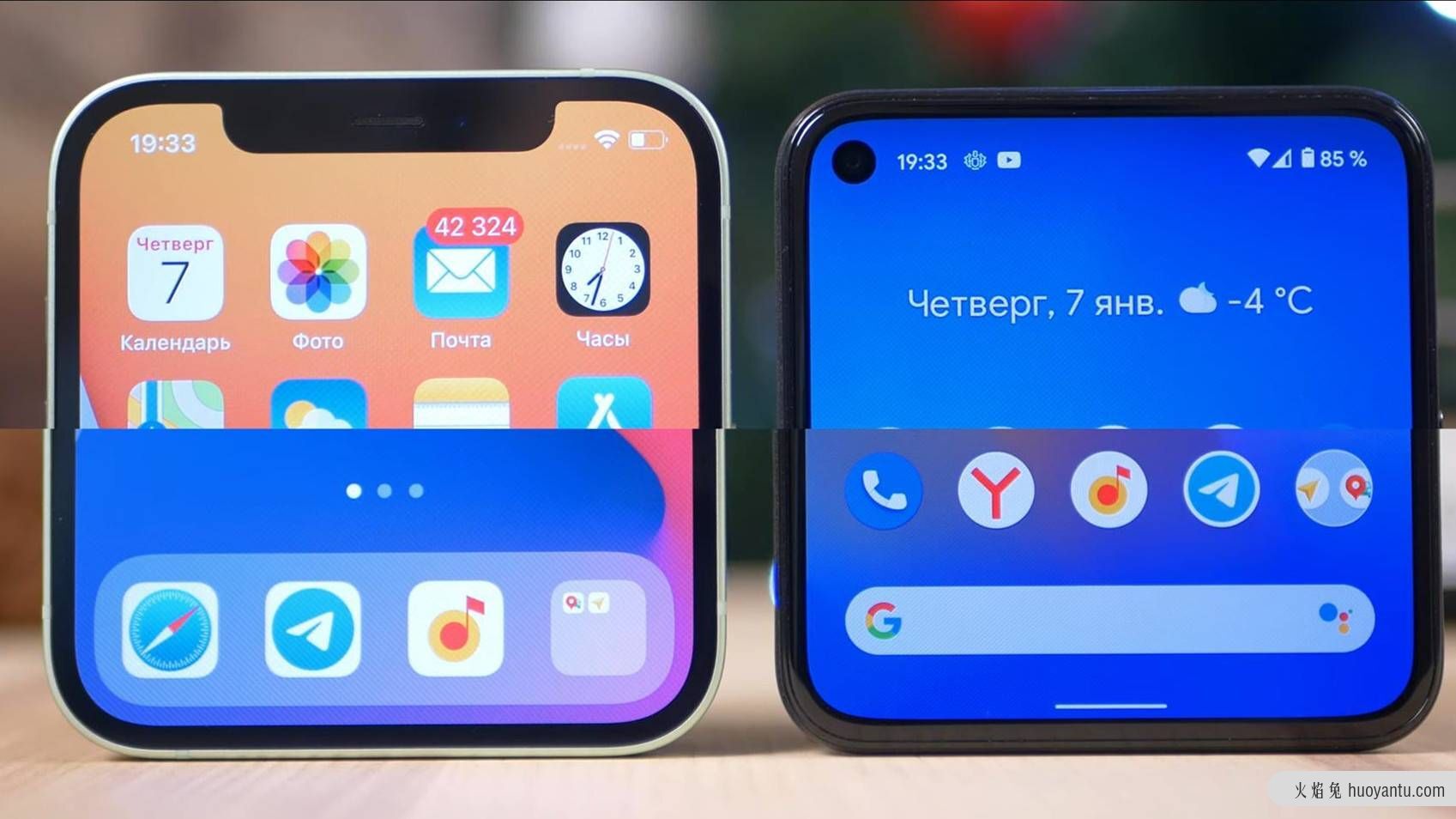iPhone12和谷歌Pixel5真机对比：你会咋选