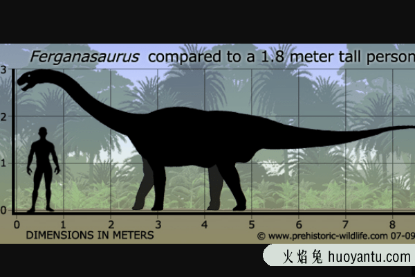 巨型植食恐龙:费尔干纳龙 最长可达16米(诞生于侏罗纪)