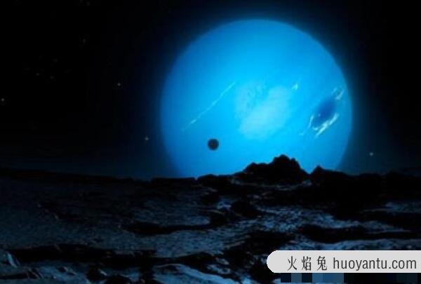 海王星有多大面积，77亿平方千米（太阳系第四大天体）