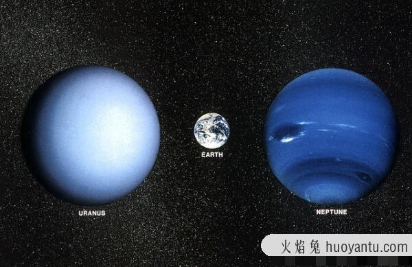 海王星有多大面积，77亿平方千米（太阳系第四大天体）