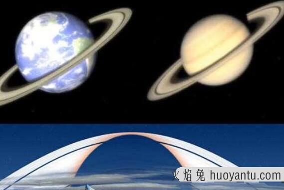 土星的光环是什么组成，土星环的厚度是多少/最薄10米