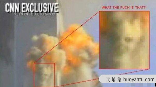 9.11事件灵异照片揭秘 照片惊现天蛾人和魔鬼脸