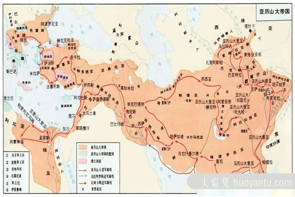 马其顿王国和亚历山大帝国的关系 两个国家有什么关系