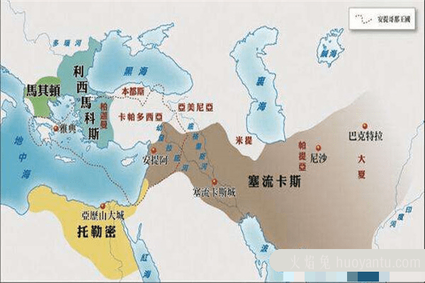 马其顿王国和亚历山大帝国的关系 两个国家有什么关系