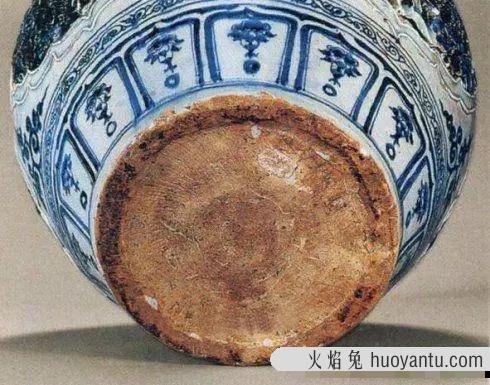 元青花真品底部图片大全,学好知识不怕骗