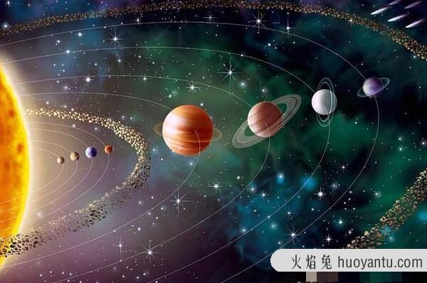 天王星为什么有光圈，质量大引力大（小星体聚集在行星外围）