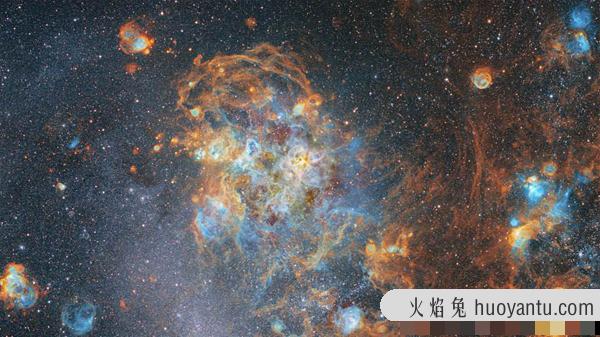 宇宙最美五大星系 银河系最后第一颜色丰富极其常见